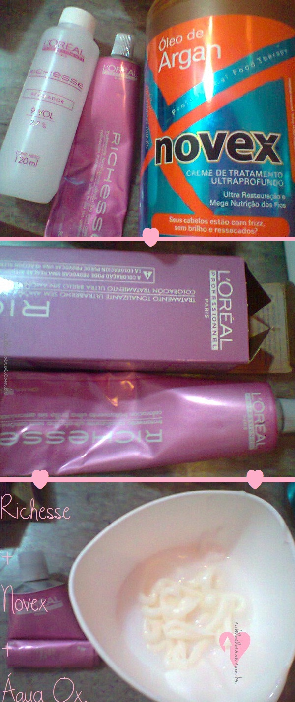 Tonalizante Richesse+revelador 9vol 120ml Loréal Escolha Cor