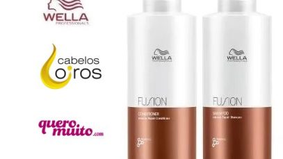 Wella fusion Shampoo e Condicionador